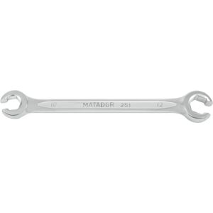 MATADOR MAT 0251 0810 - Clé à fourche, acier chrome-vanadium - Publicité MATADOR MAT 0251 0810 - Clé à fourche, acier chrome-vanadium - Publicité