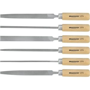 Matador 6-delige vijlenset - Gereedschapstype Matador 6-delige vijlenset - Gereedschapstype