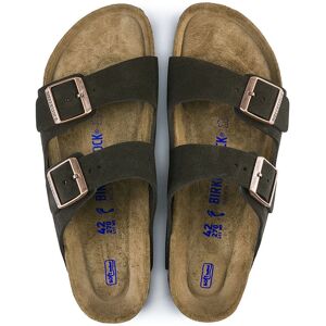 Birkenstock Arizona en Daim souple et confortable - Sandales Unisex - Mocha - Publicité Birkenstock Arizona en Daim souple et confortable - Sandales Unisex - Mocha - Publicité