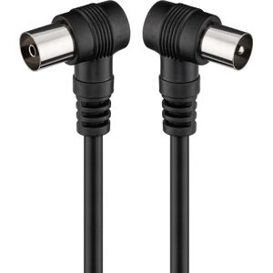 Goobay 11521 Câble Coaxial 2,5m Blanc - Câble Coaxial Goobay 11521 Câble Coaxial 2,5m Blanc - Câble Coaxial