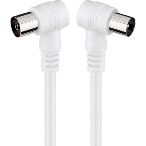 Goobay 11522 Winkelkoaxialkabel - 75Ω, 5m Goobay 11522 Winkelkoaxialkabel - 75Ω, 5m