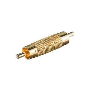 Goobay 11596 Connecteur RCA en Laiton - Changeur de genre de câble Goobay 11596 Connecteur RCA en Laiton - Changeur de genre de câble