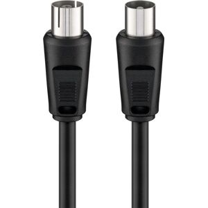 Goobay 11720 câble coaxial - 75 Ohm - 1,5m Goobay 11720 câble coaxial - 75 Ohm - 1,5m