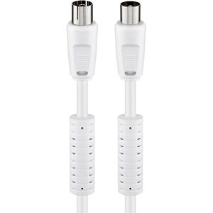 Wentronic 27467 Koaxiaalikaapeli 1,5 m Valkoinen Wentronic 27467 Koaxiaalikaapeli 1,5 m Valkoinen