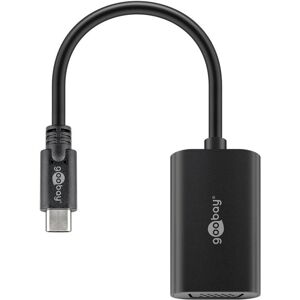 Adaptateur USB-C vers VGA Goobay - 20cm - Noir - Adaptateur vidéo - Publicité Adaptateur USB-C vers VGA Goobay - 20cm - Noir - Adaptateur vidéo - Publicité