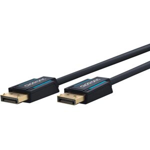 Câble DisplayPort ClickTronic 40995 - 3m, Noir, Support 8K - Publicité Câble DisplayPort ClickTronic 40995 - 3m, Noir, Support 8K - Publicité