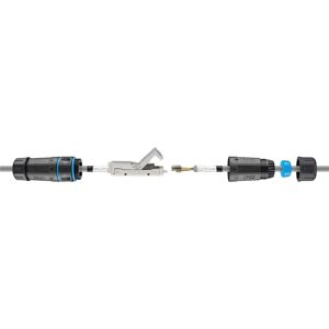 Connecteur réseau blindé Goobay Modèle 44414 - IP68, Noir, Bleu - Publicité Connecteur réseau blindé Goobay Modèle 44414 - IP68, Noir, Bleu - Publicité
