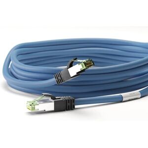 Goobay 45664 Network Cable - 10m CAT8.1 S/FTP - Blue Goobay 45664 Network Cable - 10m CAT8.1 S/FTP - Blue