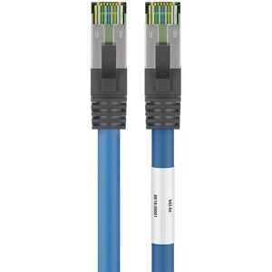 Goobay 45664 Netwerkkabel - 10m CAT8.1 S/FTP - Blauw Goobay 45664 Netwerkkabel - 10m CAT8.1 S/FTP - Blauw