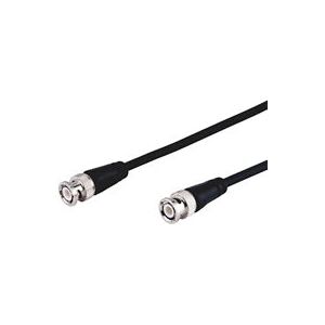 Goobay BNC 5m Coaxial Cable - Shielded RG-58 - BNC to BNC Goobay BNC 5m Coaxial Cable - Shielded RG-58 - BNC to BNC