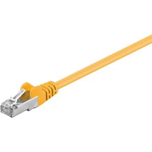 Goobay 68617 Network Cable - 0.25m, F/UTP, Yellow Goobay 68617 Network Cable - 0.25m, F/UTP, Yellow