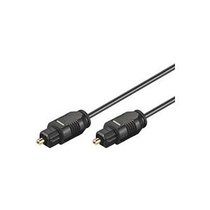 Goobay Câble Audio Optique Noir 0,5m Goobay Câble Audio Optique Noir 0,5m