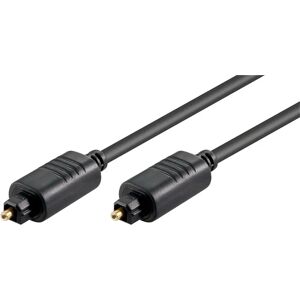 Cavo audio Goobay 50565 - 2m TOSLINK Nero Cavo audio Goobay 50565 - 2m TOSLINK Nero