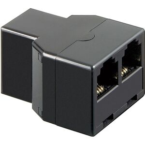 Goobay 50597 kabelgender changer RJ11 RJ14 Goobay 50597 kabelgender changer RJ11 RJ14