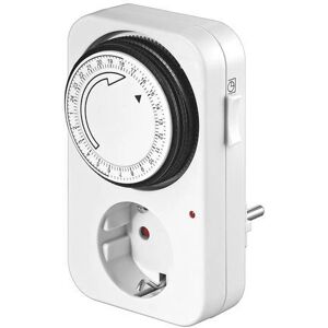 Microconnect GRUTIMER - Analoge 24uurs timer - Wit - 16A, 3500W - Timer Microconnect GRUTIMER - Analoge 24uurs timer - Wit - 16A, 3500W - Timer