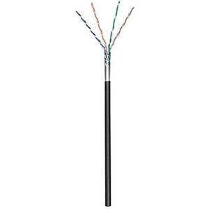 Goobay 57295 Networking Cable Cat5e F/UTP - 100m Outdoor Black Goobay 57295 Networking Cable Cat5e F/UTP - 100m Outdoor Black