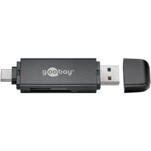 Wentronic 58261 Lecteur de cartes USB - MicroSD/SD - Noir Wentronic 58261 Lecteur de cartes USB - MicroSD/SD - Noir