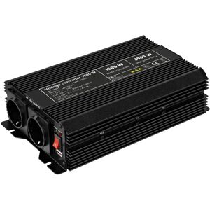 Goobay 58884 - Omformer, Sinus 1500W, Sort Goobay 58884 - Omformer, Sinus 1500W, Sort