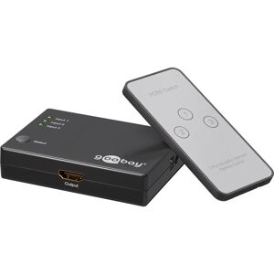Goobay HDMI Switch 3in/1out - Stödjer Full HD 1080p Goobay HDMI Switch 3in/1out - Stödjer Full HD 1080p