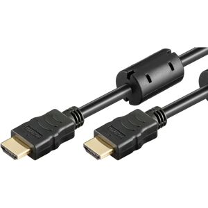 Cable HDMI Goobay 61300 - 1.5m - Negro - Tipo A Cable HDMI Goobay 61300 - 1.5m - Negro - Tipo A