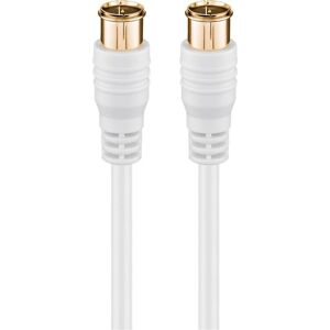 Câble coaxial Goobay 62743 - 1,5 m - Double blindé Câble coaxial Goobay 62743 - 1,5 m - Double blindé