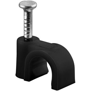 Goobay 64681 Cable Clamp - Black - 8mm - 100 pcs Goobay 64681 Cable Clamp - Black - 8mm - 100 pcs