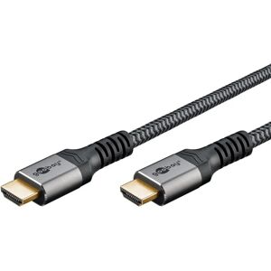 Goobay 64993 HDMI-Kabel - 1m - Grau Goobay 64993 HDMI-Kabel - 1m - Grau