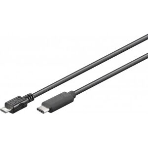 Goobay USB-C Micro-B 1m Černá Goobay USB-C Micro-B 1m Černá