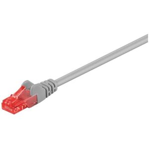 Goobay 68414 Cat6 U/UTP verkkokaapeli - Harmaa Goobay 68414 Cat6 U/UTP verkkokaapeli - Harmaa