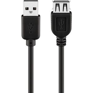 Goobay 68622 USB Kabel - Zwart - USB 2.0 - 0,3 m Goobay 68622 USB Kabel - Zwart - USB 2.0 - 0,3 m