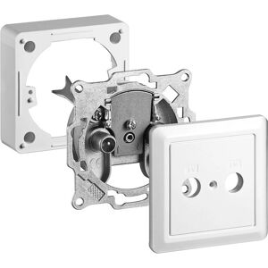Toma de pared Goobay 68851 R/TV con tapa Toma de pared Goobay 68851 R/TV con tapa