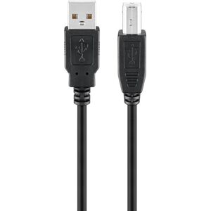 Goobay 68901 USB-kabel - USB 2.0 - 3m - Svart Goobay 68901 USB-kabel - USB 2.0 - 3m - Svart