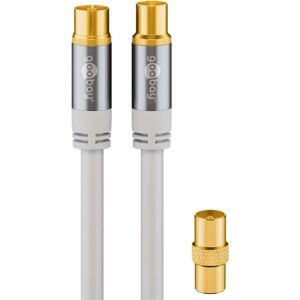 Wentronic 70319 coaxial cable - 5m White - Product Type: Coaxial Cable Wentronic 70319 coaxial cable - 5m White - Product Type: Coaxial Cable