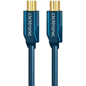 ClickTronic 10m Antenna Cable coaxial cable Coax M Coax FM Blue ClickTronic 10m Antenna Cable coaxial cable Coax M Coax FM Blue