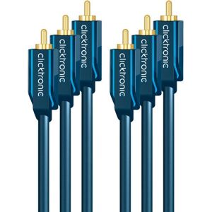 Câble vidéo YUV de 3m ClickTronic - Câble vidéo Câble vidéo YUV de 3m ClickTronic - Câble vidéo