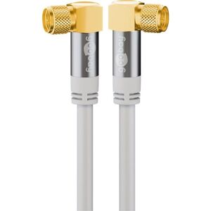 Wentronic 70483 coaxial cable - 2m - White - High-Res Signal Wentronic 70483 coaxial cable - 2m - White - High-Res Signal