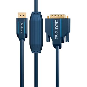 ClickTronic 70731 Video Kabeladapter - DVI-D DisplayPort 5m ClickTronic 70731 Video Kabeladapter - DVI-D DisplayPort 5m