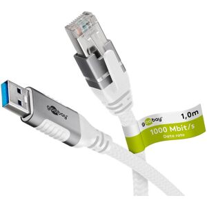 Goobay 74158 USB Ethernet Kabel 1,5m - CAT6 F/UTP Goobay 74158 USB Ethernet Kabel 1,5m - CAT6 F/UTP