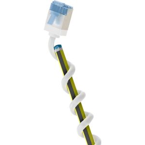 Câble réseau ultra flexible Cat6A Goobay - 2m, Blanc, Fin, U/FTP Câble réseau ultra flexible Cat6A Goobay - 2m, Blanc, Fin, U/FTP
