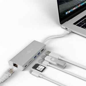 Goobay 76788 Station d'accueil pour ordinateur portable - Hub multiport USB-C 4K HDMI, Ethernet Goobay 76788 Station d'accueil pour ordinateur portable - Hub multiport USB-C 4K HDMI, Ethernet