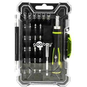 Goobay 77840 - Sada šroubováků s přesnými bity - Nástroje pro kutily Goobay 77840 - Sada šroubováků s přesnými bity - Nástroje pro kutily