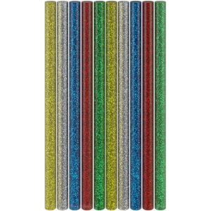 Goobay 77855 Bâtons de Colle à Paillettes - Ø 11mm - 5 Couleurs - 10 pièces - Accessoire Pistolet à Colle - Publicité Goobay 77855 Bâtons de Colle à Paillettes - Ø 11mm - 5 Couleurs - 10 pièces - Accessoire Pistolet à Colle - Publicité