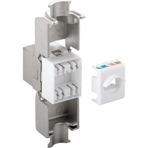 Módulo Keystone Goobay 90864 RJ45 CAT 6A - Conector de rede Módulo Keystone Goobay 90864 RJ45 CAT 6A - Conector de rede
