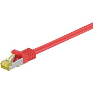Cavo di rete Goobay 91571 - Cat7, S/FTP, 0,25 m, Rosso Cavo di rete Goobay 91571 - Cat7, S/FTP, 0,25 m, Rosso