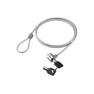 Goobay 93037 Kabelschloss - 1,5 m, Schlüssel, Kensington Goobay 93037 Kabelschloss - 1,5 m, Schlüssel, Kensington