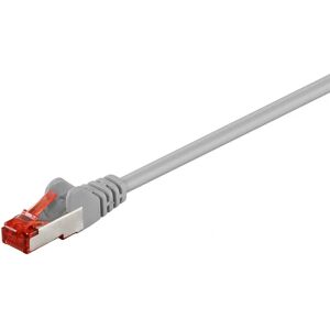 Cable de red Cat6 S/FTP - Gris - Goobay 93650 Cable de red Cat6 S/FTP - Gris - Goobay 93650