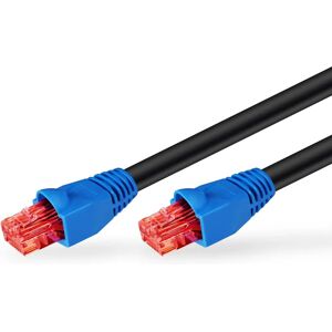 Goobay 94397 Outdoor Network Cable - 75m, Black, Cat6 U/UTP Goobay 94397 Outdoor Network Cable - 75m, Black, Cat6 U/UTP