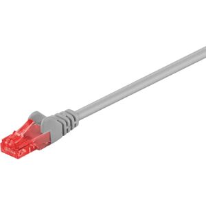 Goobay 95250 Verkkokaapeli Harmaa 0,25 m Cat6 UTP Goobay 95250 Verkkokaapeli Harmaa 0,25 m Cat6 UTP