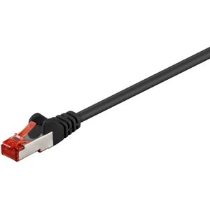 Goobay 95518 Network Cable - Black 5m, Cat6 S/FTP Goobay 95518 Network Cable - Black 5m, Cat6 S/FTP