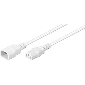 Goobay 97581 Stromkabel - C14 auf C13 - Weiß - 0,5 m Goobay 97581 Stromkabel - C14 auf C13 - Weiß - 0,5 m